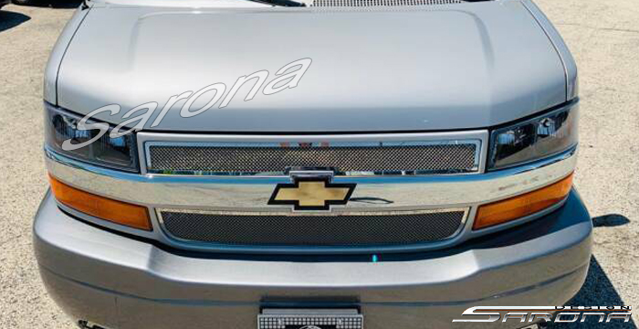 Custom Chevy Express Van  All Styles Grill (2003 - 2024) - $299.00 (Part #CH-009-GR)